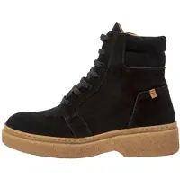 El naturalista for woman. 25900S101005_001 Leather Ankle Boots N5900S Arpea black (38), Flat, 1 to 3 cm, Casual