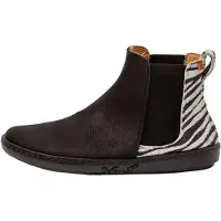 El naturalista for woman. 25310PF10005_ESP Pleasant-Wulf leather ankle boots black (38), Flat, None, Classic
