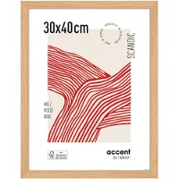 Nielsen Design Scandic 30x40 Wood Photo Fotoramme