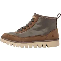 Art unisex. 115851120003_020 Grey leather ankle boots (36), Beige, Flat, 1 to 3 cm, Laces, Casual