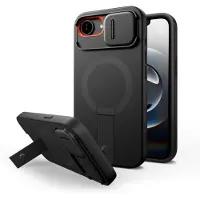 Tech-Protect Kevlar Aura MagSafe-etui for iPhone 16e - svart
