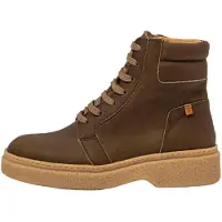 El naturalista for woman. 2590011FE005_0G3 Leather ankle boots N5900 Arpea green -Heel height 4,5cm (39), 3 to 5 cm, Zip, Casual