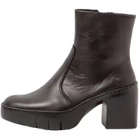 Art for woman. 116561101003_001 Leather Booties 1656 Sofia black (40), 3 to 5 cm, Zip, Casual