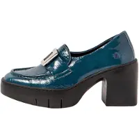 Art for woman. 1165511WO003_0G3 Leather loafers 1655 blue (42), 3 to 5 cm, None, Casual
