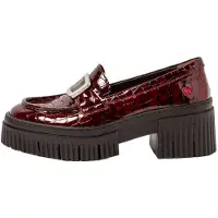 Art for woman. 113721267003_008 Leather Shoes 1372 York burgundy (37), 3 to 5 cm, None, Casual, Classic