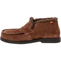 El naturalista for woman. 2587812FQ005_012 Brown leather ankle boots N5878 (41), Flat, None, Casual