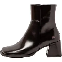 Art for woman. 117061101003_001 Leather Ankle Boots 1706 Verona black (36), 5 to 8 cm, Zip, Casual