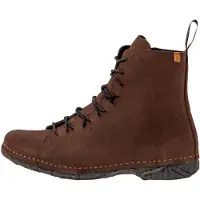 El naturalista for woman. 2N9091112005_012 Leather ankle boots N909 Pleasant brown (40), Flat, None, Casual