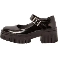 Art for woman. 113731301003_001 Leather Shoes 1373 York black (39), 5 to 8 cm, Buckle, Casual, Classic