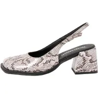 Art for woman. 12012S223003_017 Leather Sandals 2012S Verona white (42), 5 to 8 cm, Buckle, Casual, Party, Classic