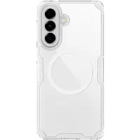 NILLKIN Nature TPU Pro magnetisk deksel til Samsung Galaxy A57 5G, MagSafe – gjennomsiktig