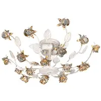 ONLI Carolina taklampe, elfenbensfarget, 3 lyskilder, jern