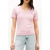 Tommy Hilfiger Slim Cody Kort Ermet V-hals T-skjorte