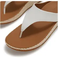 FitFlop Lulu Lux Graphic Weave Toe Post Sandaler