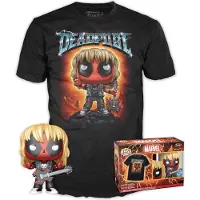 Funko POP! Deadpool & T-skjorte-heavy Metal