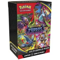 Pokemon Trading Card Game Fantasme Flammer Boks 6 Konvolutter Latin Spansk