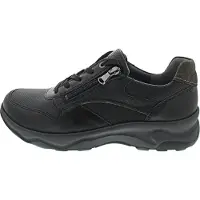 Waldlaufer herresneaker - Svart lær - Sko