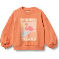 Wheat Collegegenser - Eliza - Solkysset Oransje - - 8 år (128) - Collegegenser