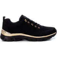 Xti for woman. 14151301-NEGRO Trainers 141513 black (40), Flat, Laces, Casual