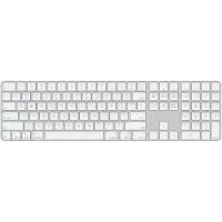 Apple Magic Keyboard with Touch ID and Numeric Keypad - Tastatur - USB-C - trådløs - Bluetooth - QWERTY - amerikansk engelsk - hvite taster