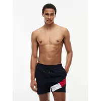 Tommy Hilfiger Colour Blocked Slim Fit Mid Length Badebukse