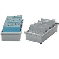 HAN 955-0-11, A5, Plast, Polystyren (PS), Grå, 346 mm, 228 mm, 96 mm