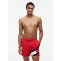 Tommy Hilfiger Colour Blocked Slim Fit Mid Length Badebukse