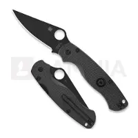 Spyderco Para Military 2 Black Lightweight Black Blade foldekniv