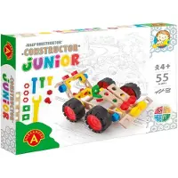 Alexander Toys Junior Træ Konstruktionsbyggesæt - Racerbil