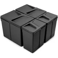 Emuca 8198617 3x15l 2x7l Søppelbøtte