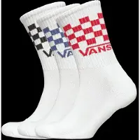 Vans Classic Check Crew Sokker hvit