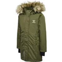 Hummel Vinterjakke - hmlAlma Tex - Olive Natt - - 5 år (110) - Vinterjakke