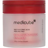 Medicube Red Succinic Acid Peeling Pads 70 stk., 155 g