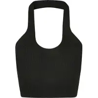 Urban Classics Rib Knit Crossed Neckholder Ermeløs Topp