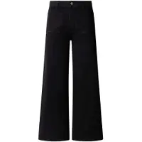Pepe Jeans for woman. PL2100019 Tania Pocket Wide Crop Pants in black (30/28), Casual, Cotton