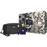 Versace Dylan Blue Pour Homme Eau De Toilette Spray 100ml Set 3 Pieces