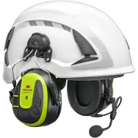 3M Peltor WS Alert X MRX21P3E3WS7 Bluetooth-hodesett med hjelmfeste SNR 30 dB gul
