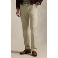 Ralph Lauren for man. 710687424001 Beige Bedford Straight Fit chino pants (38/34), Casual, Cotton
