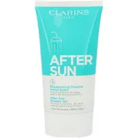 Clarins After Sun Shower Gel, Ansikt og kropp, 150 ml, Gel, Rensende, Forfriskende, Universell, Unisex