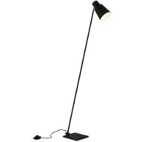 Briloner Gulvlampe Ekko, justerbar, E27, svart
