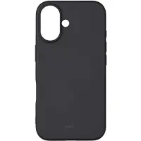 Onsala Collection mobildeksel silikoneffekt MagSeries svart – iPhone 16
