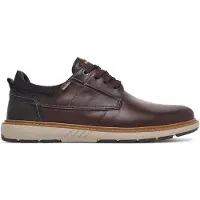 Pikolinos for man. M8D-4292C1 Dark brown Bilbao leather sneakers (44), Flat, Laces, Casual