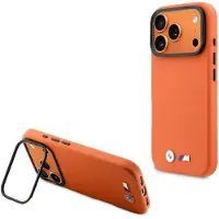 BMW M MagSafe-etui med metallogo for iPhone 17 Pro - oransje