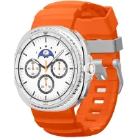 Spigen WBS2, Band, Smartklokke, Oransje, Samsung, Watch 8 (40mm), Watch 8 (44mm), Watch 8 Classic (46mm), Silikon