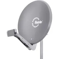 Kathrein CAS 90gr, 10,70 - 12,75 GHz, 39,6 dBi, Grafitt, Aluminium, 90 cm, 967 mm