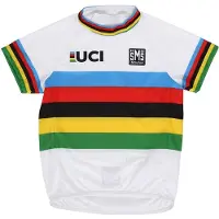Santini Uci World Champion Kortarmet T-skjorte