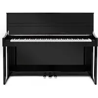 G4M Sonori Høy Topp Digitalt Piano Polert Ibenholt