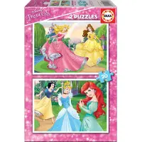 Educa Disney Prinsesse 2x20 Brikker