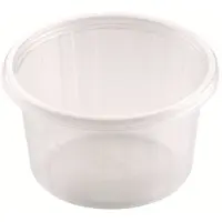 Duni - Matlagringsbeholder - 300 ml - rund - avhendbar (en pakke 50)