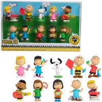 Just Play Peanuts Snoopy 10 Figurs Sett